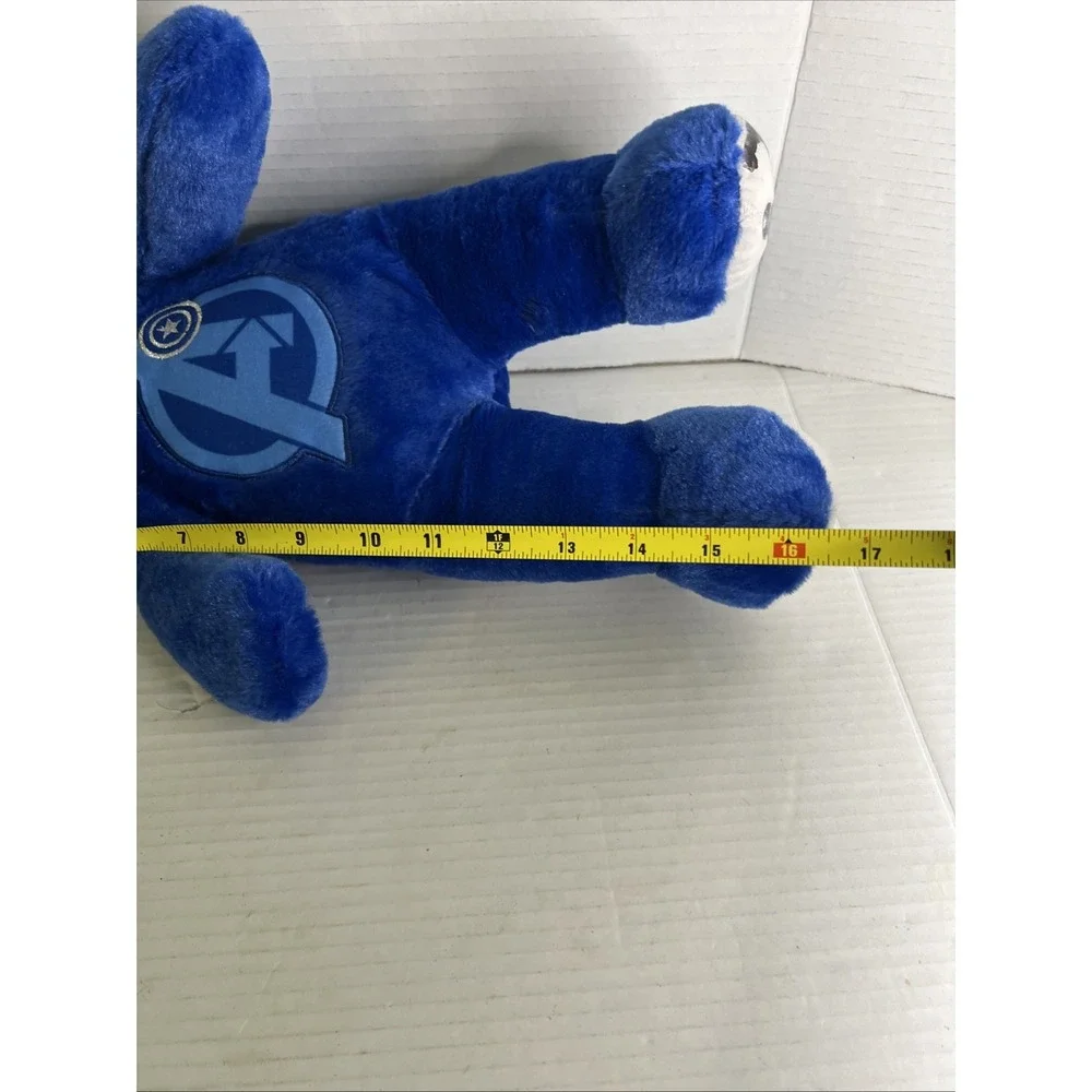 Building A Bear Marvel Captain America Plush Bear 17